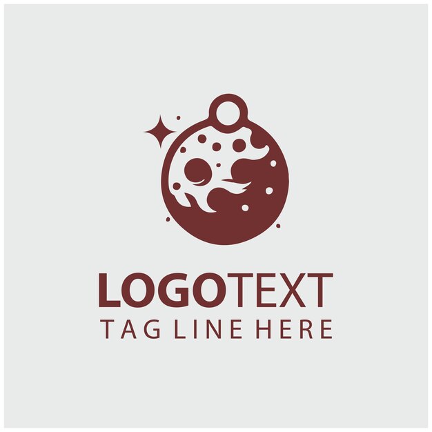 Ilustraciones vectoriales del logotipo de los planetas