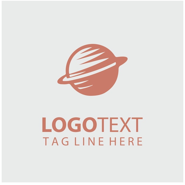 Ilustraciones vectoriales del logotipo de los planetas
