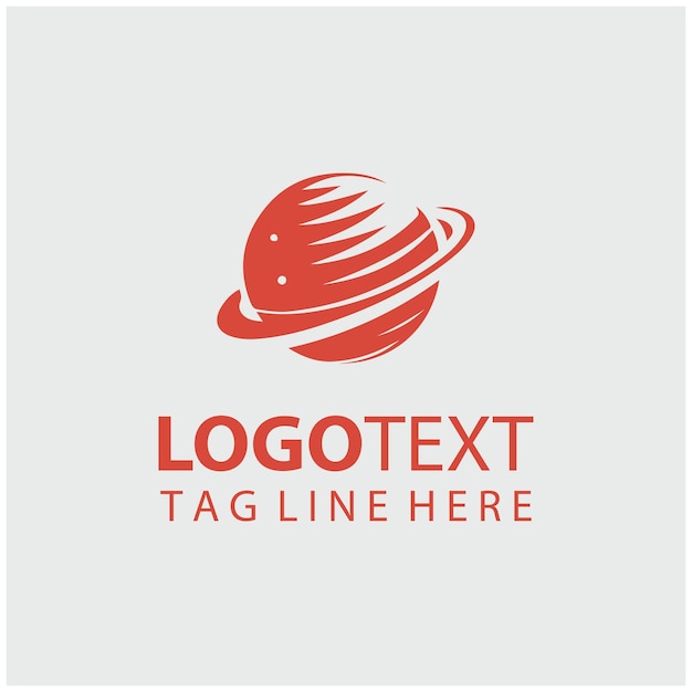 Ilustraciones vectoriales del logotipo de los planetas