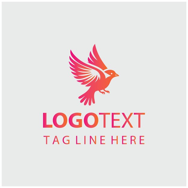 Ilustraciones vectoriales del logotipo de Sparrow