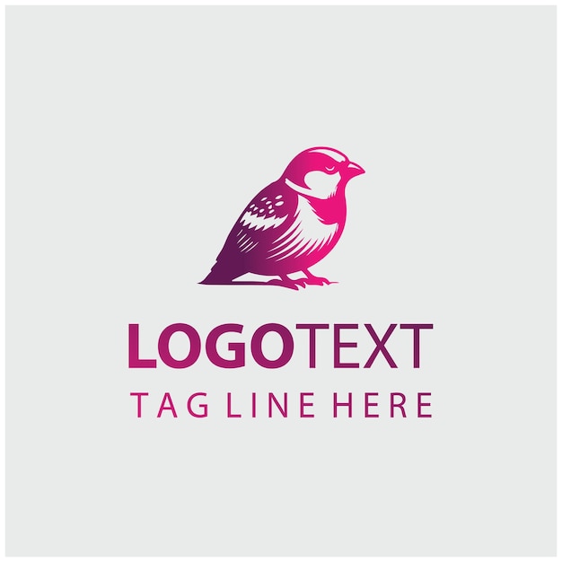 Ilustraciones vectoriales del logotipo de Sparrow