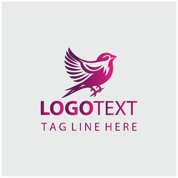 Ilustraciones vectoriales del logotipo de Sparrow
