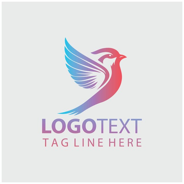 Ilustraciones vectoriales del logotipo de Sparrow