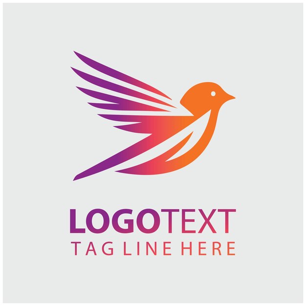Ilustraciones vectoriales del logotipo de Sparrow