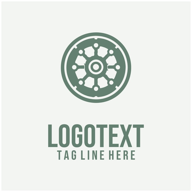 Ilustraciones vectoriales del logotipo submarino