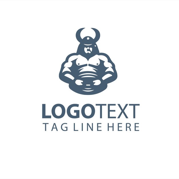 Ilustraciones vectoriales del logotipo de Sumo Warrior