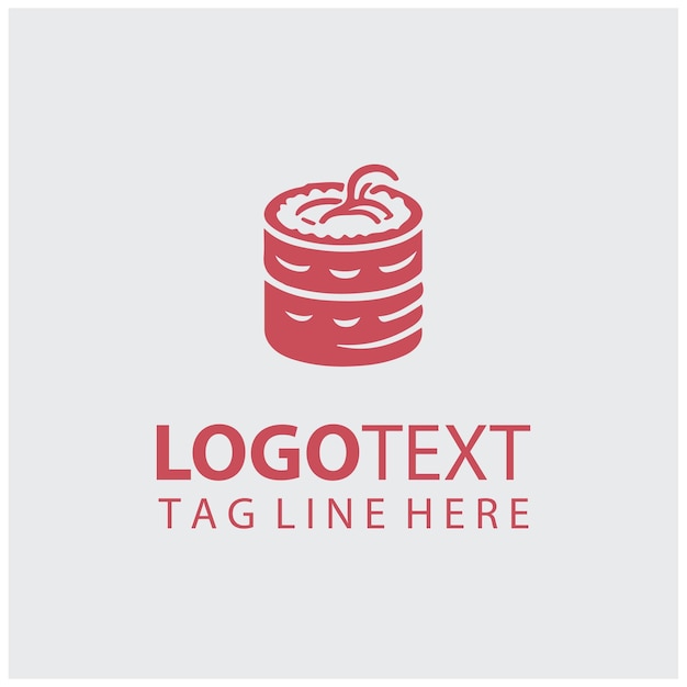 Ilustraciones vectoriales del logotipo de sushi