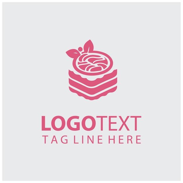 Ilustraciones vectoriales del logotipo de sushi