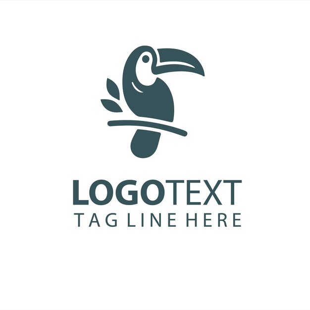 Ilustraciones vectoriales del logotipo de Toucan
