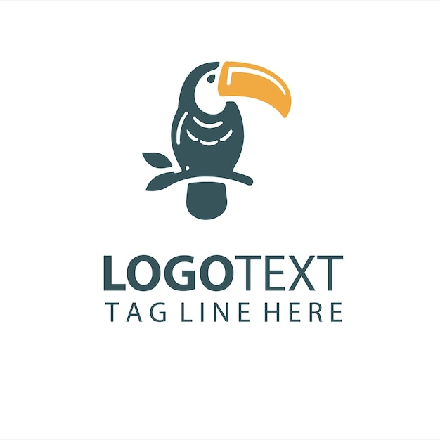 Ilustraciones vectoriales del logotipo de Toucan