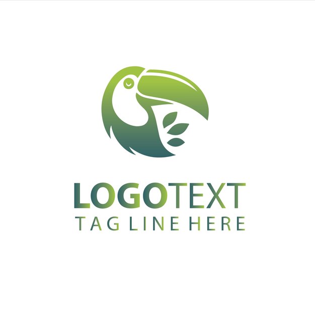 Ilustraciones vectoriales del logotipo de Toucan