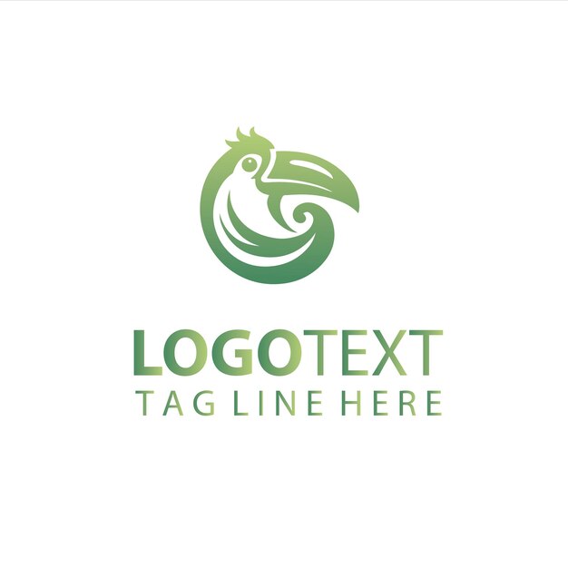 Ilustraciones vectoriales del logotipo de Toucan