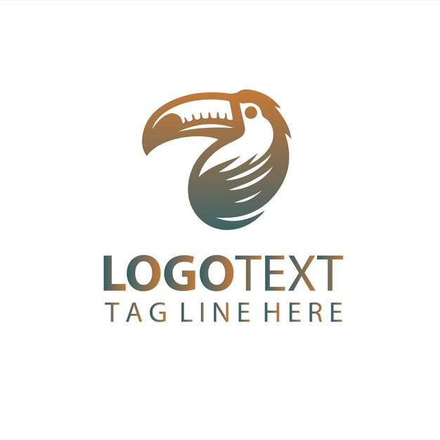 Ilustraciones vectoriales del logotipo de Toucan
