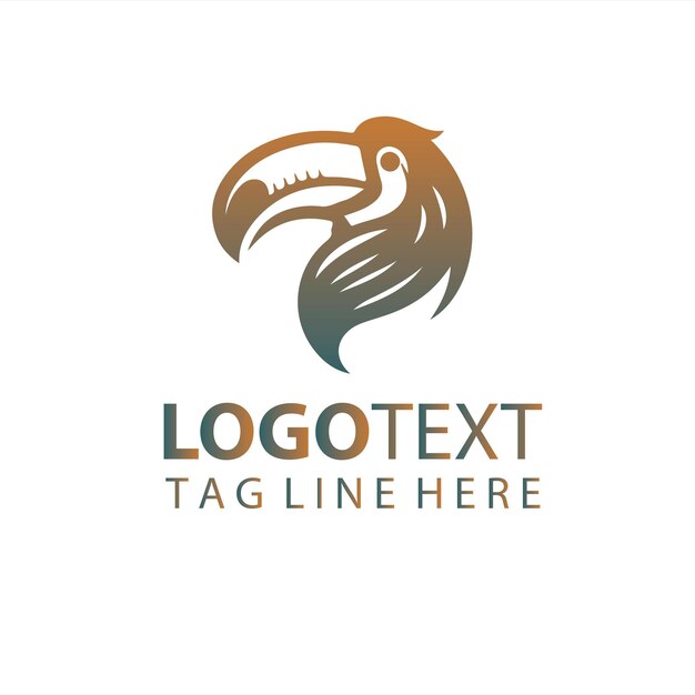 Ilustraciones vectoriales del logotipo de Toucan