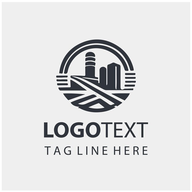 Ilustraciones vectoriales del logotipo del tren