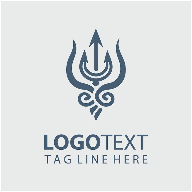 Ilustraciones vectoriales del logotipo del Tridente