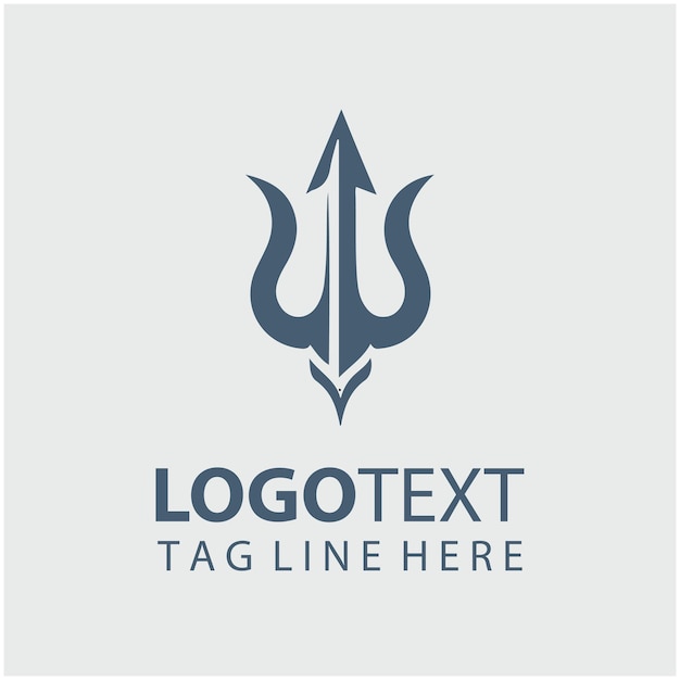 Ilustraciones vectoriales del logotipo del Tridente