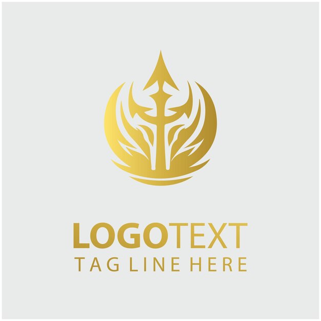 Ilustraciones vectoriales del logotipo del Tridente