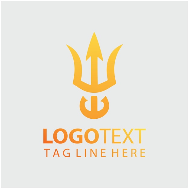 Ilustraciones vectoriales del logotipo del Tridente