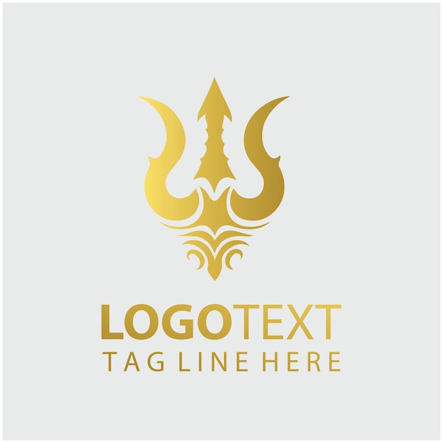 Ilustraciones vectoriales del logotipo del Tridente