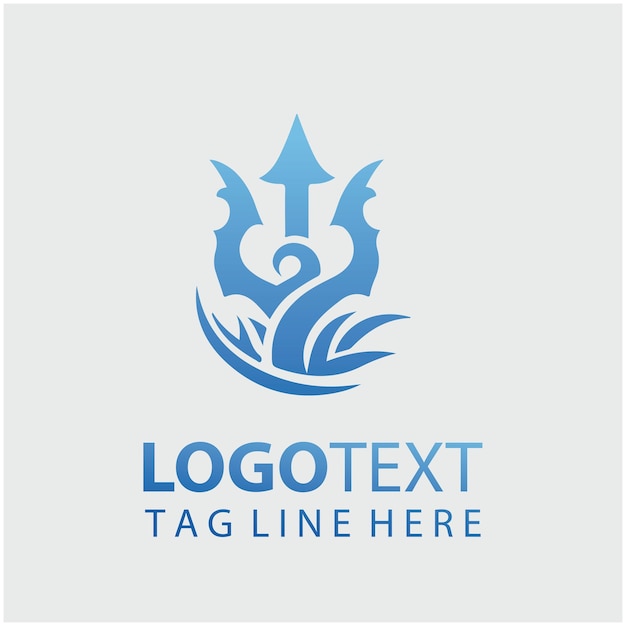Ilustraciones vectoriales del logotipo del Tridente