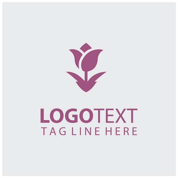 Ilustraciones vectoriales del logotipo Tulip