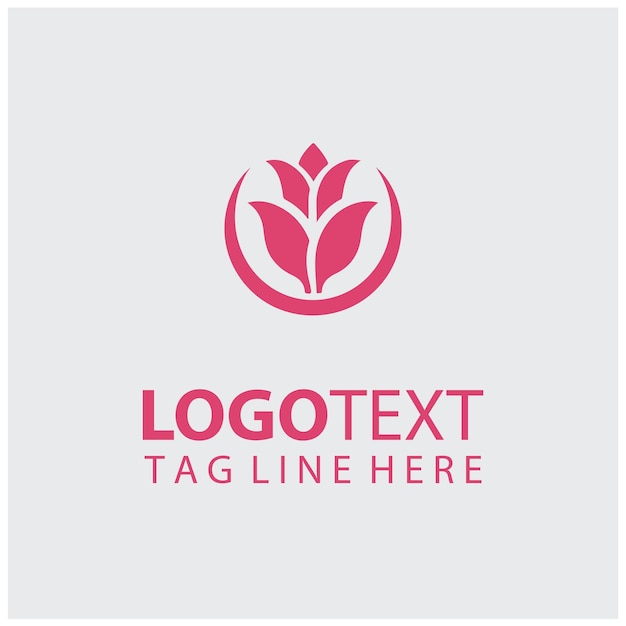 Ilustraciones vectoriales del logotipo Tulip
