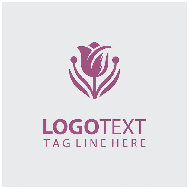 Ilustraciones vectoriales del logotipo Tulip