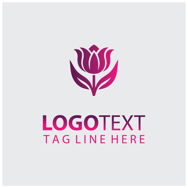 Ilustraciones vectoriales del logotipo Tulip