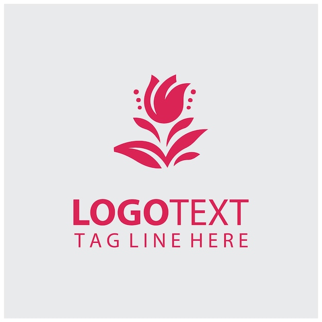 Ilustraciones vectoriales del logotipo Tulip