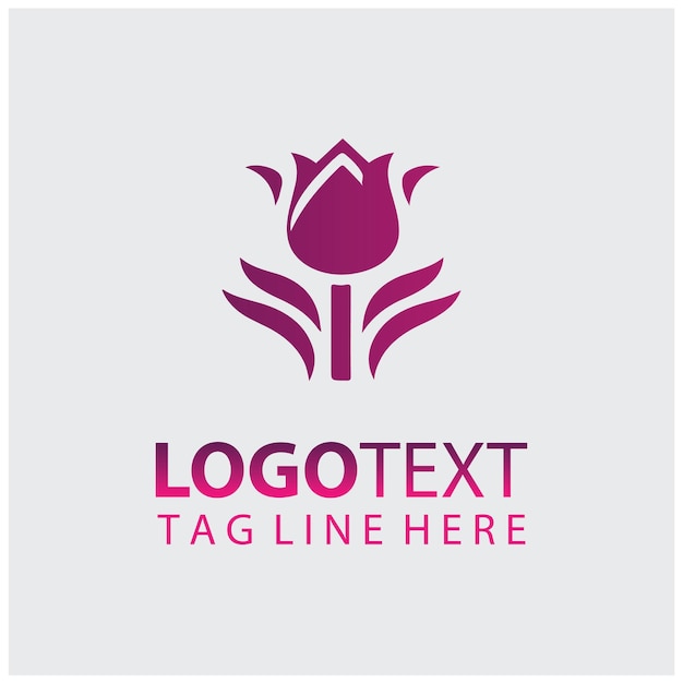 Ilustraciones vectoriales del logotipo Tulip