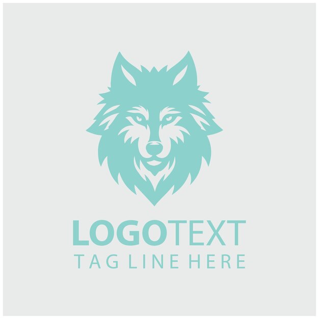 Ilustraciones vectoriales del logotipo de Wolf