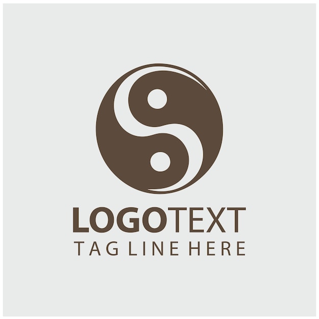 Ilustraciones vectoriales del logotipo de Yinyang