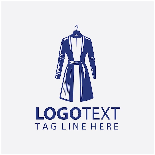 Ilustraciones vectoriales de logotipos de moda para vestidos