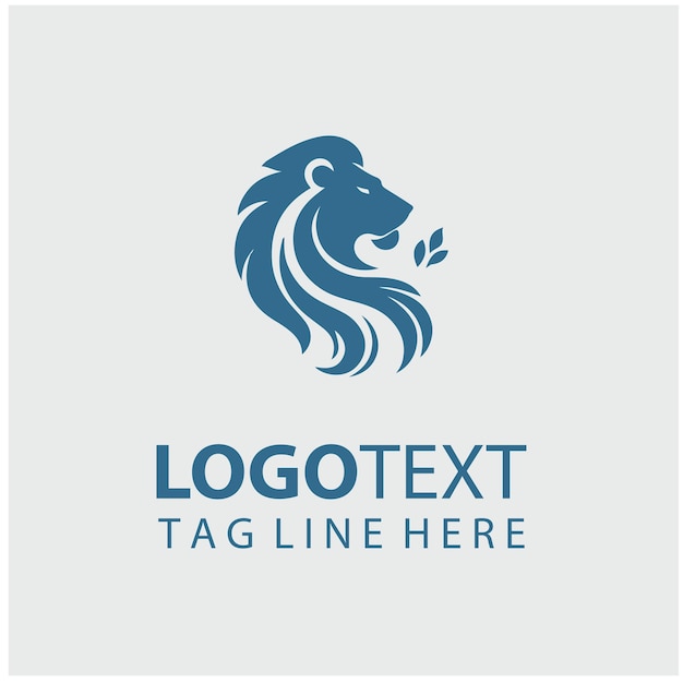 Ilustraciones vectoriales de lujo de LionLogo