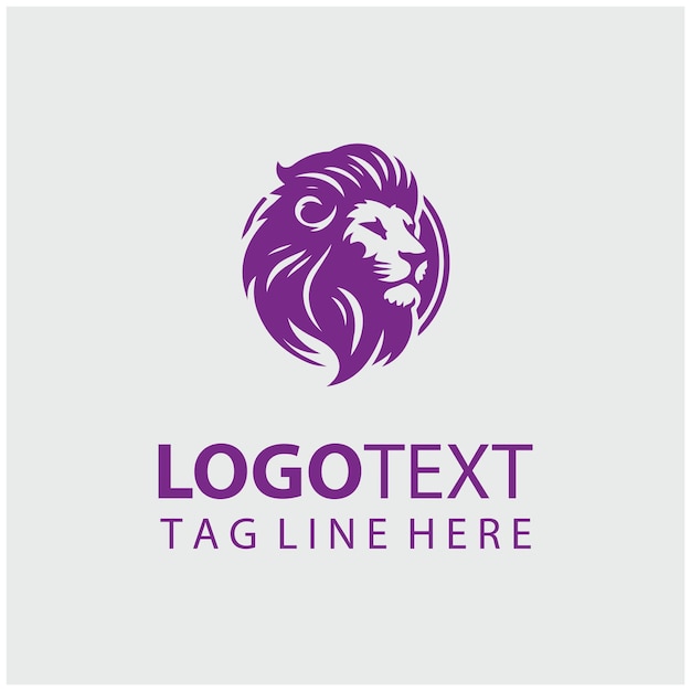 Ilustraciones vectoriales de lujo de LionLogo