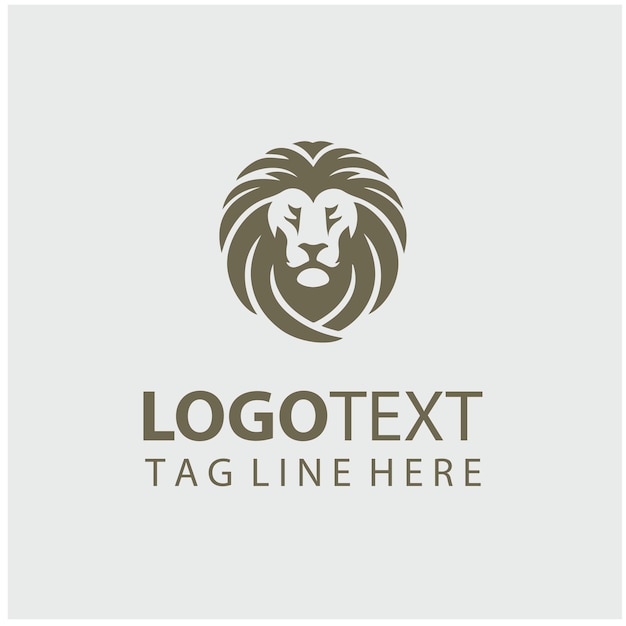 Ilustraciones vectoriales de lujo de LionLogo