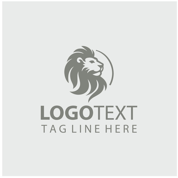 Ilustraciones vectoriales de lujo de LionLogo
