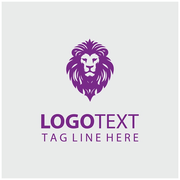 Ilustraciones vectoriales de lujo de LionLogo