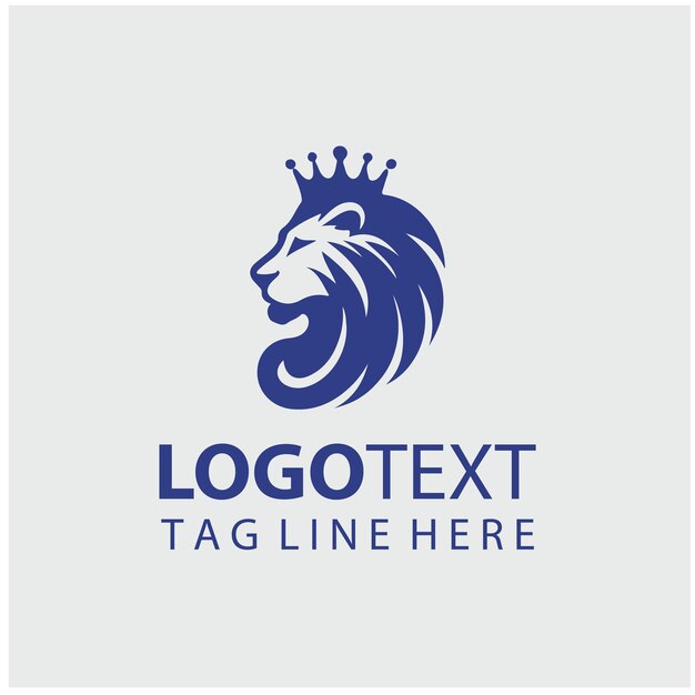 Ilustraciones vectoriales de lujo de LionLogo