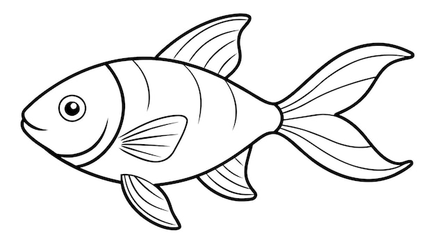 Ilustraciones vectoriales de peces dorados para sus diseños