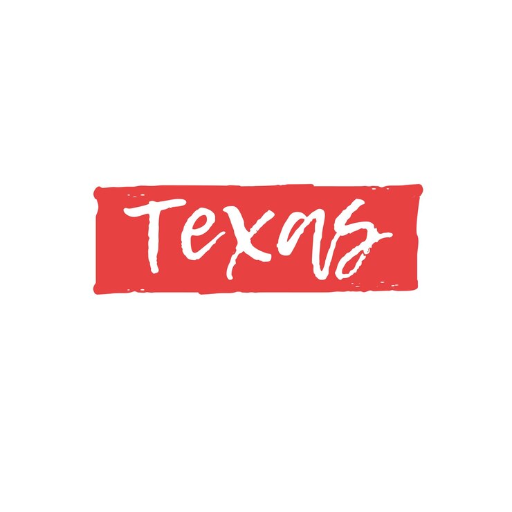 Vector ilustraciones vectoriales de texas tipografía diseño de camisetas y demás
