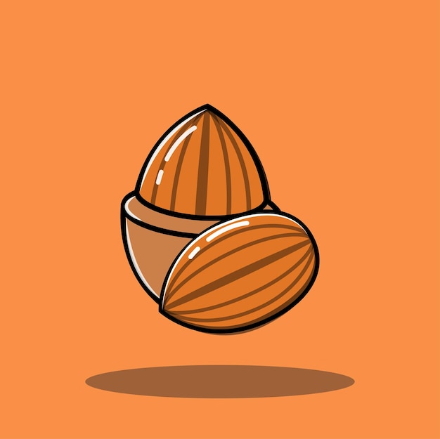 ilustrador de almendras