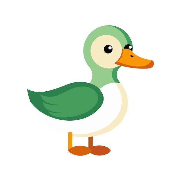 Ilustrador de arte del color del pato