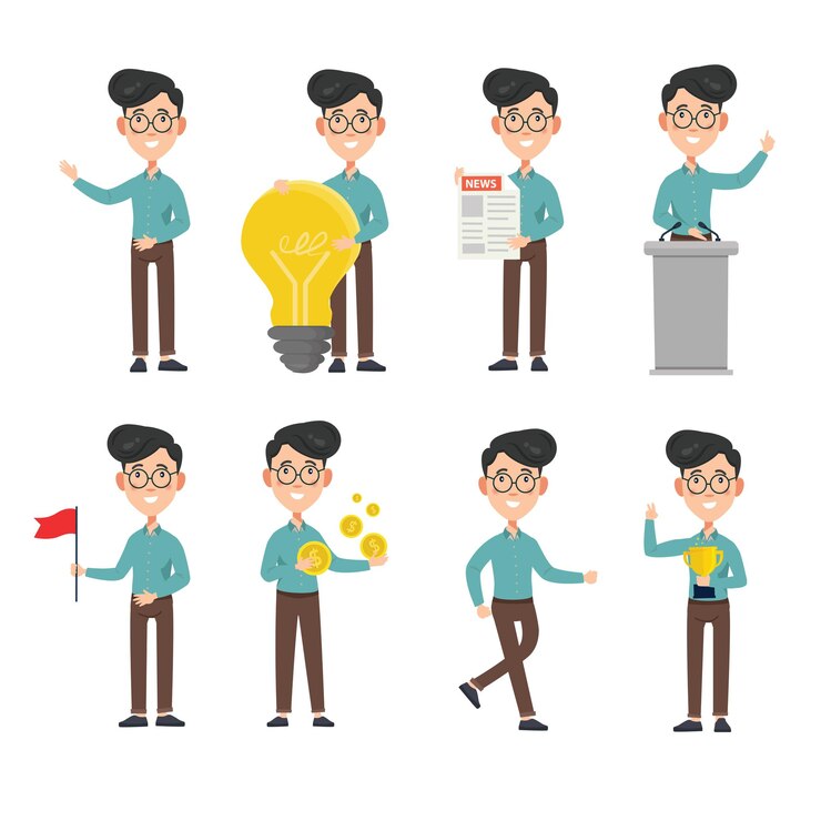 El ilustrador de negocios cs