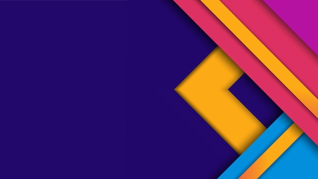 Ilustrador de vector de fondo abstracto colorido moderno