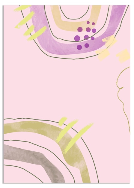 Ilustrador vectorial de portadas abstractas diseño creativo de fondo