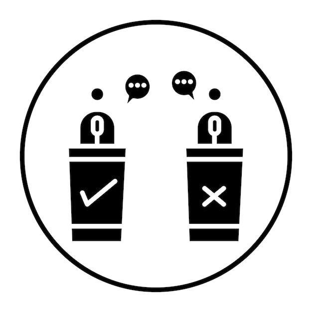 Ilustrar el debate vectorial