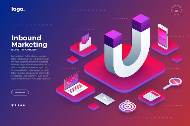 Ilustrar el marketing entrante