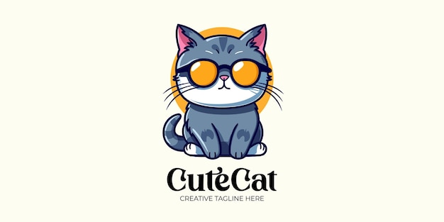 Ilustre con Swagger Cat con gafas para lograr un impacto creativo